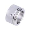 1/2Set Heating Valve Adapter 304 Stainless Steel Radiator Valve Thermostat Head With Strips  Adapter for Ra Rav Ravl Valve