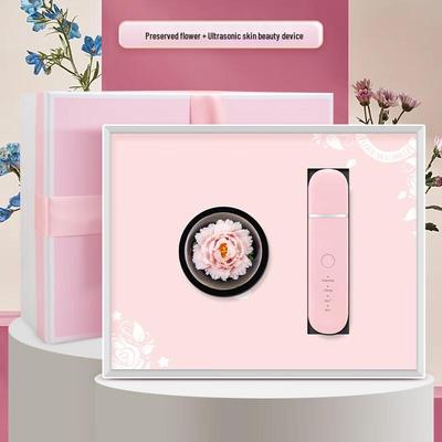 Luxus-Keramik-Konservierte-Blumen- & Ultraschall-Beauty-Gerät Geschenkset