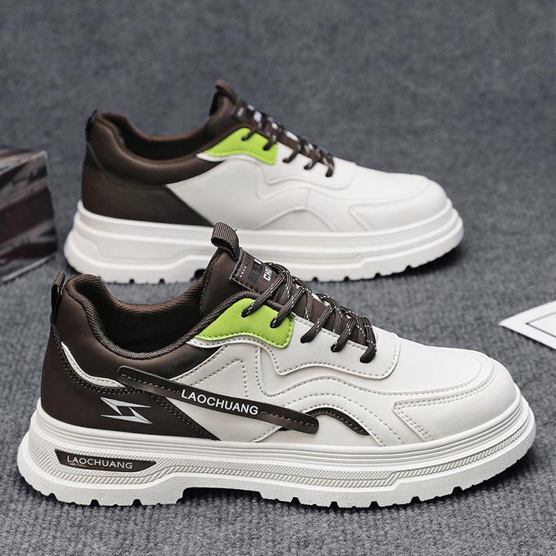 Autumn Men's Shoes 2025 New Low-top British Style Tooling Martin Boots Leather Waterproof Sports and Leisure Trendy Shoes