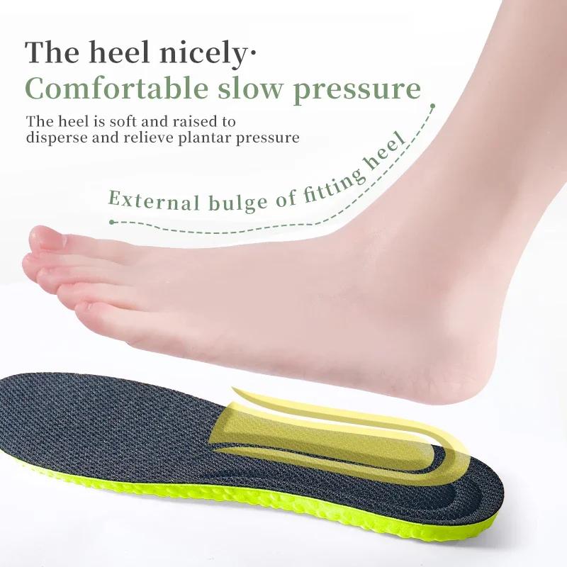 EVA Sports Insole for Shoes Soft Shock-Absorbing Breathable Deodorant Insoles for Feet Man Women Shoe Sole Running
