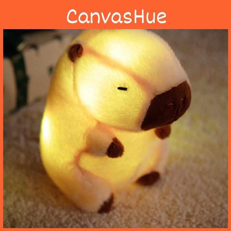 Toys Plush Capybara That Emit Light Childrens Cartoon Animal Toys Gifts Holiday