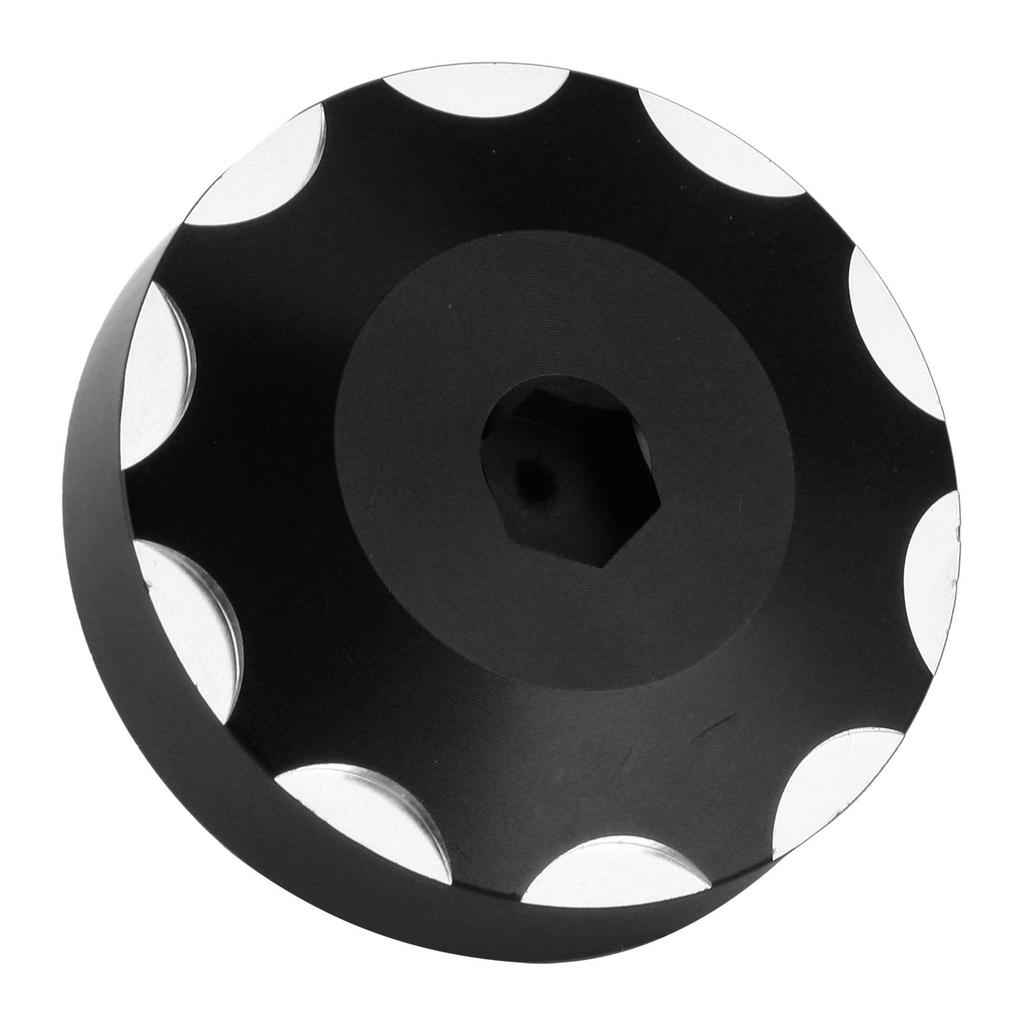 Akozon Tank Cover, Aluminum Alloy Filler Cap Screw Plug Cover Fit