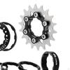 18 Set Aluminum Alloy Sprocket Adapter, Freewheel Component, Hub Refit Parts