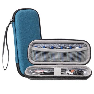 Estojo de Armazenamento para Lâmina de Barbear Caixa Portátil para Barbeador de Viagem Bolsa de Proteção para Aparador de Barba
