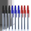 12/24/50/100Pcs Ballpoint Pen Refillable Writing Pens with Refills Comfort Grip Ballpoint Pen Blue Black Redness Ink