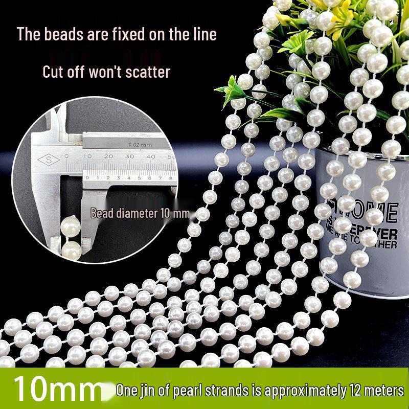 Pearl Bead String Curtain for Wedding Decoration