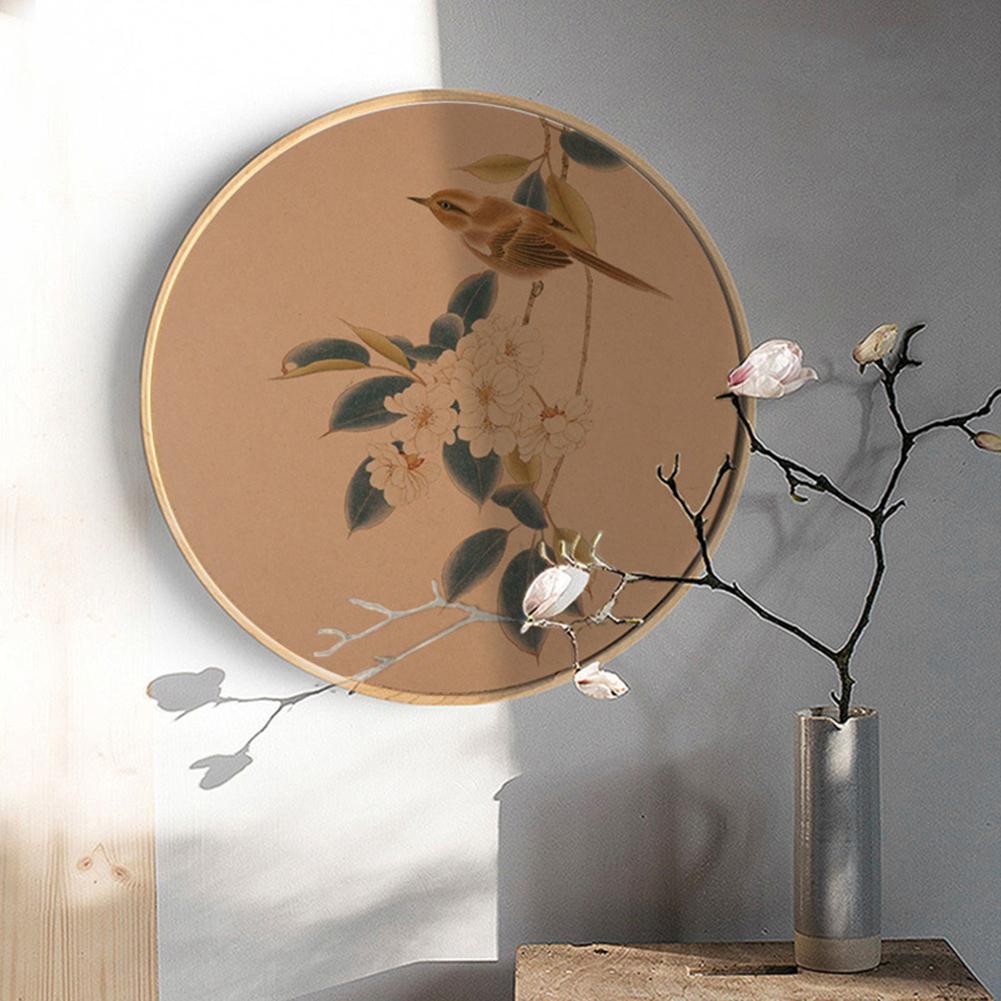 25 Pcs Round Paper Drawing Sketching Thickened Oily Hand Painting Kraft Paper Pad