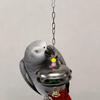 Stainless Steel Parrot Bell Pendant Bite Resistant Parrots Chew Swing Bird Training
