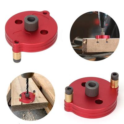 Woodworking Pocket Hole Jig 2-10mm Self-centering Vertical Doweling Jig Drill Guide for Locator Hole Puncher Carpentry Tools