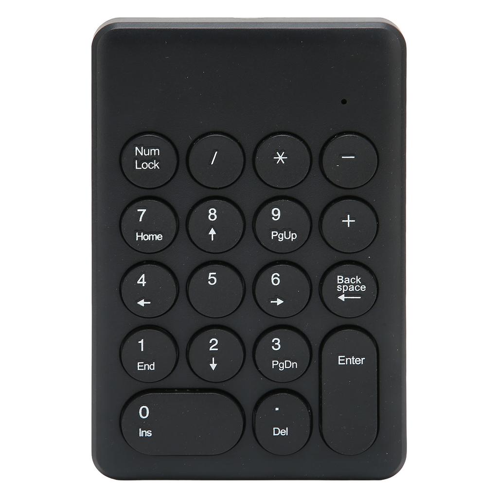 Numeric Keyboard 18 Keys Ergonomic Tilt Design 2.4GHz Wireless Stable Signal Transmission Mini
