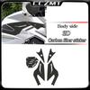 For ZONTES 703T 703 T 2026 3D Carbon Fiber Decorative Stickers Motorcycle Fuel Tank Stickers Body Film Modification Accessories