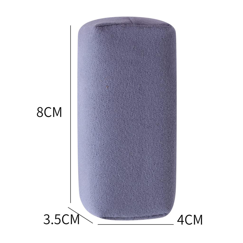 QXPDD Car Details Suede Sponge Applicator Rectangle Detailing Sponge Applicator Pad Washable Soft Foam