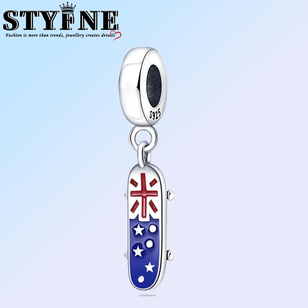 Anniversary Halloween Series Copper Circus, Clowns & Tickets Triple Dangle Charm Fits 3Mm Bracelet Funny Joker Beads Jewelry