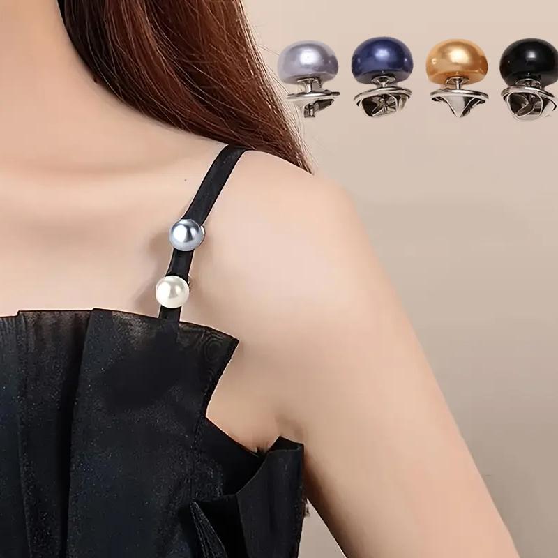 For Shoes Hats Bags Shawls Collar Needle Buckle Fixed Pin Brooch 10pcs Pearl Button Pins DIY Decorative Safety Button Covers