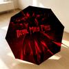 Devil May Cry 8 Ribs 3Fold Black Glue Uv Protection Umbrella Sun Protection Rainproof Compact Folding Umbrella For Travel Daily Use C923936