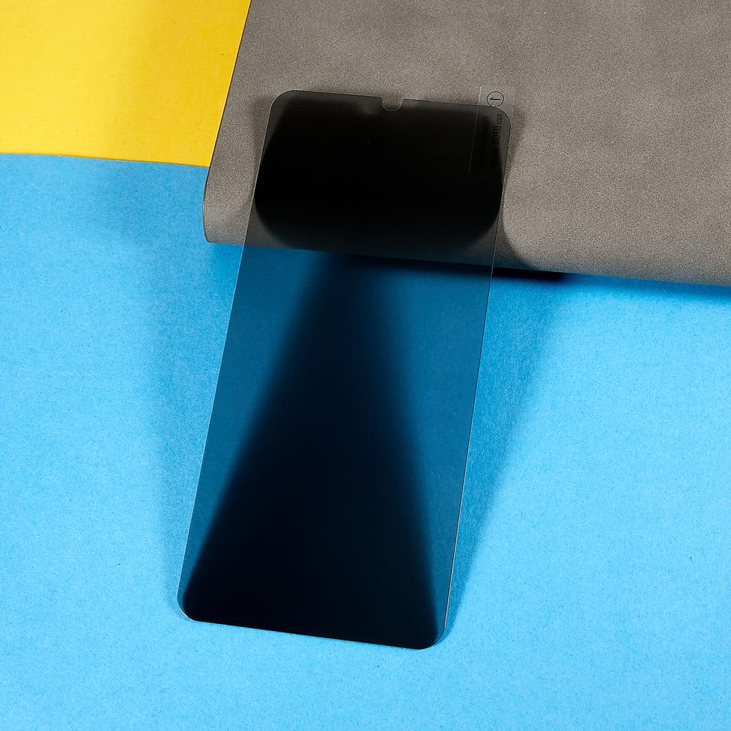 Blickschutz gehärtetes Glas Displayschutzfolie für Samsung Galaxy A14 5G/A14 4G, Vollständige Abdeckung Anti-Peep Displayschutzfolie