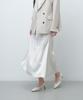 Solteuaenchokollis Satin Mermaid Skirt Ivory 4W231Z004