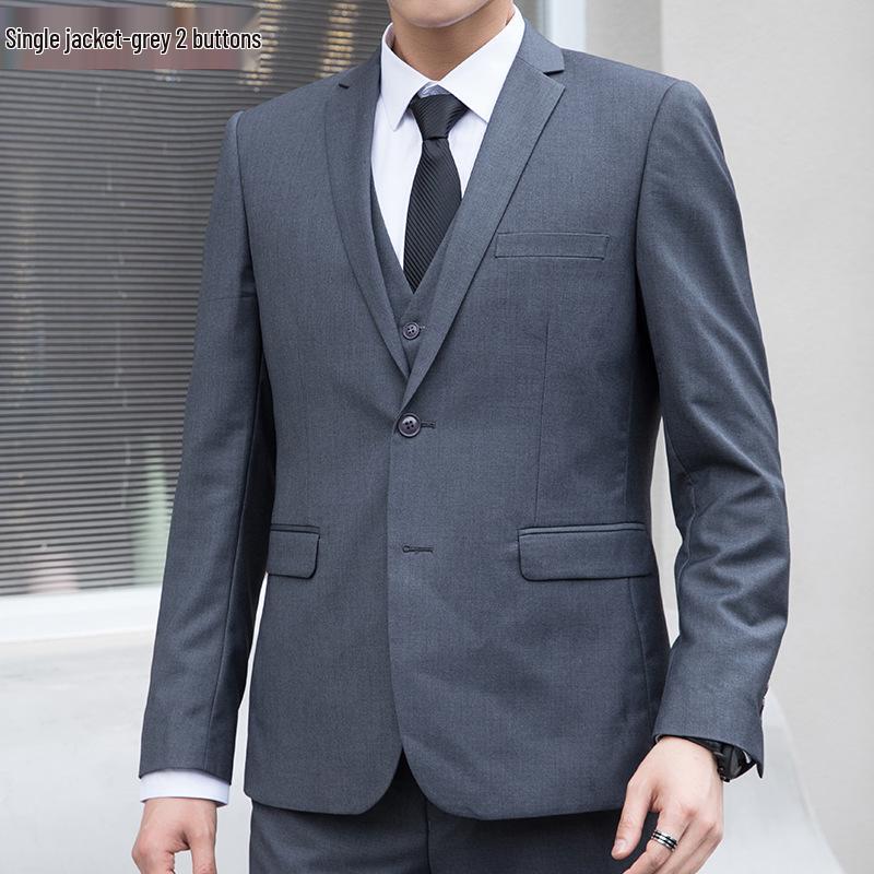 

Новий чоловічий оригінальний корейський діловий піджак для студентів та вбрання дружби 5XL [175-185 jin]