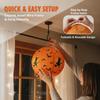 1Pcs Halloween Hanging Paper Lantern For Home Indoor Outdoor Garden Decoration Halloween Party Horror Pumpkin Props Ornaments
