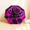 1pc rose flower Pattern Umbrella  Automatic Opening and Closing Umbrella, High quality Umbrella, Ideal Gift for Her 170