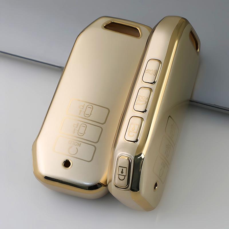 

Korean Kia Car Key Cover, Champagne Gold, Unisex