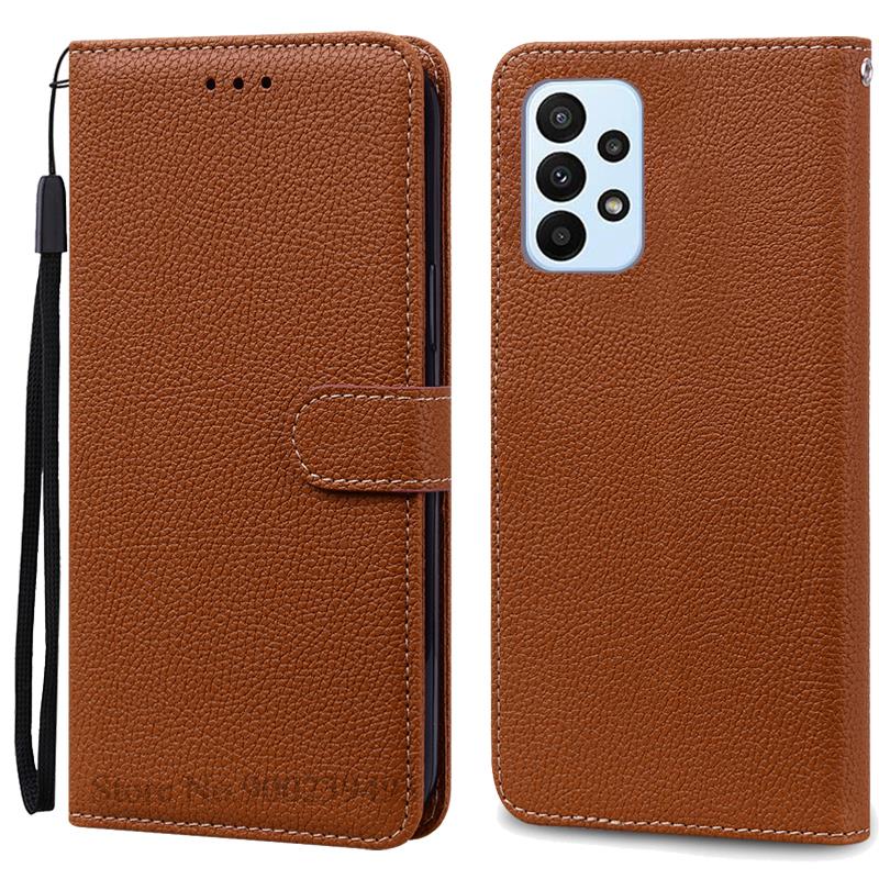 M13 4G SM-M135F Case For Samsung Galaxy M13 Case Leather Wallet Flip Case For Samsung M13 M 13 Case Soft Silicone Cover Fundas