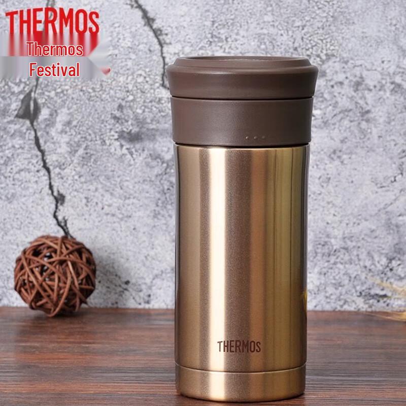 THERMOS Stainless Steel Insulated Tea Infuser Mug