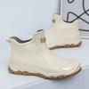 Neue Outdoor Rutschfeste Leichte Schuhe Herren Regenstiefel Wasserdicht Gummi Anglerschuhe Langlebige Wasserdichte Gummi Anglerschuhe