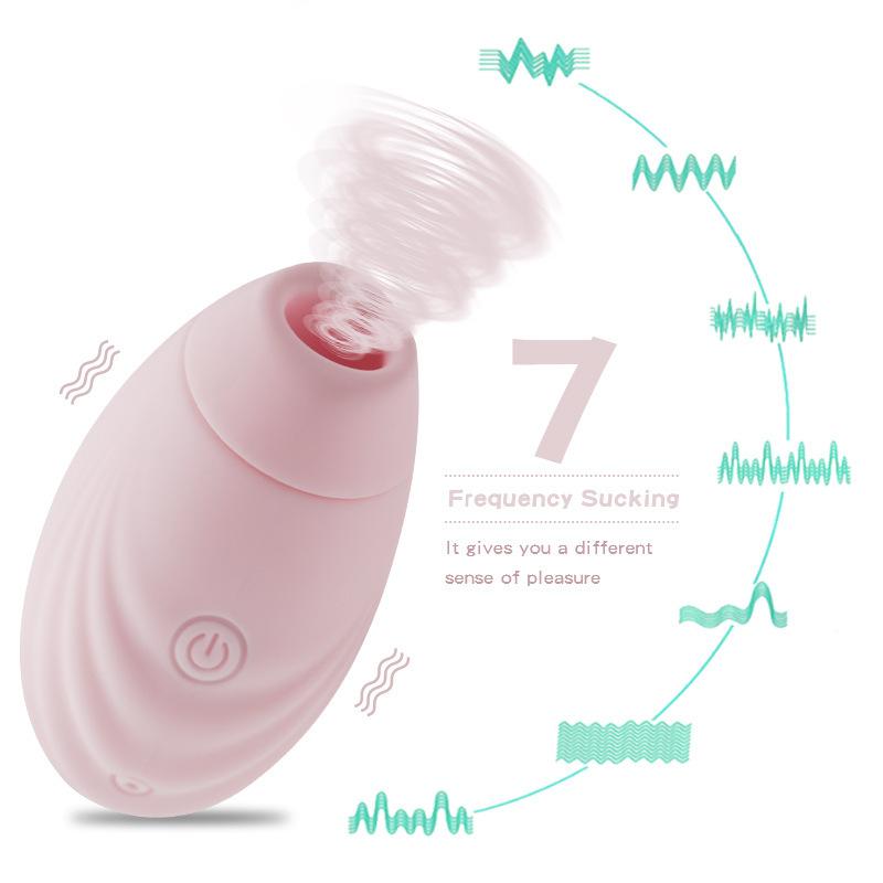 Multi - Speed Suction Vibrator Nipple Sucker for Women Quiet Waterproof Adult Sex Toy