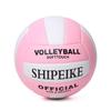 High School Entrance Examination Volleyball: No. 5 Soft Leather Beach Ball for Indoor/Outdoor Training & Games