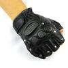Men's Half Finger Leather Gloves, Driving Sports Open Finger Half Finger Tactical Fitness Exercise Outdoor Cycling Sheepskin Gloves
