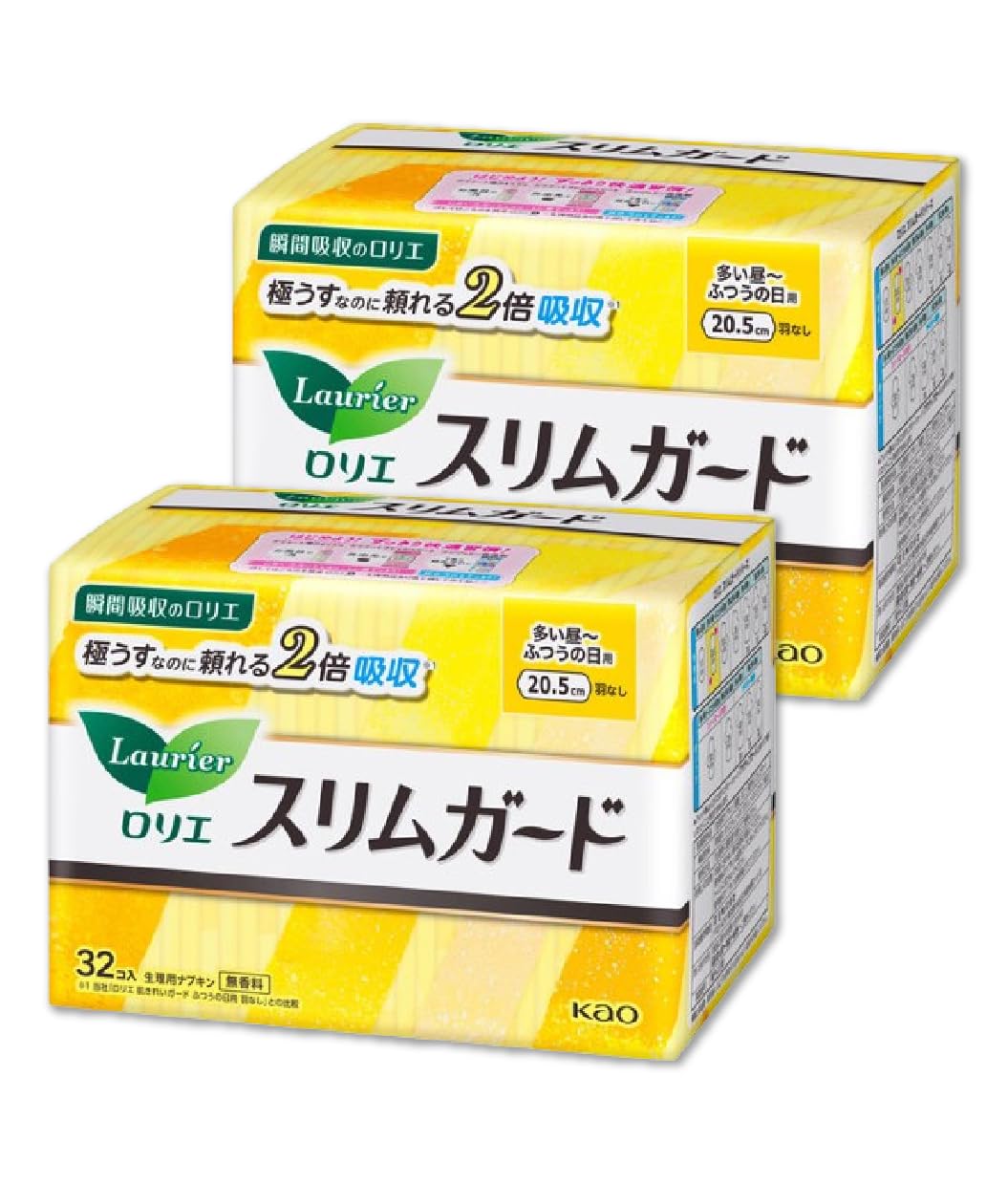 

Laurier Slim Guard Sanitary Napkins Bulk Purchase without (20.5cm wings)