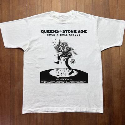 New QUEENS OF THE STONE AGE Rock N Roll Circus 2025  Unisex S-5XL Shirt 2DO1018 Unisex T-Shirt