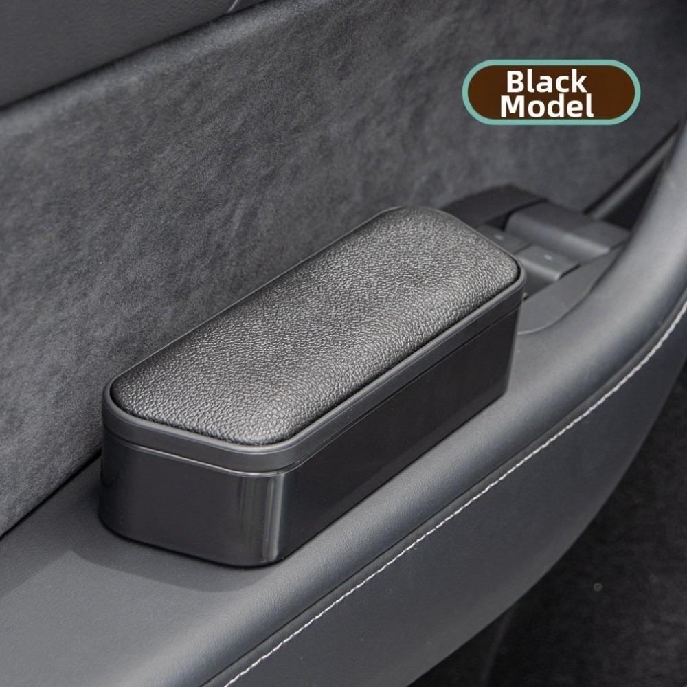 

Adjustable Height Car Armrest Storage Container Organizer Car Elbow Rest Box Car Interior чорний