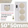 Silver Thermal Adhesive Printable Food Label