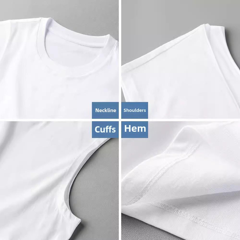 Men's 2024 Summer Sleeveless Quick-Dry Sports Vest - Casual, Breathable & Versatile