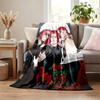 Coperta Cacciatori di Demoni Kpop Coperta di Flanella Morbida Accogliente Peluche Coperta da Divano Letto Leggera Decorazione per la Casa