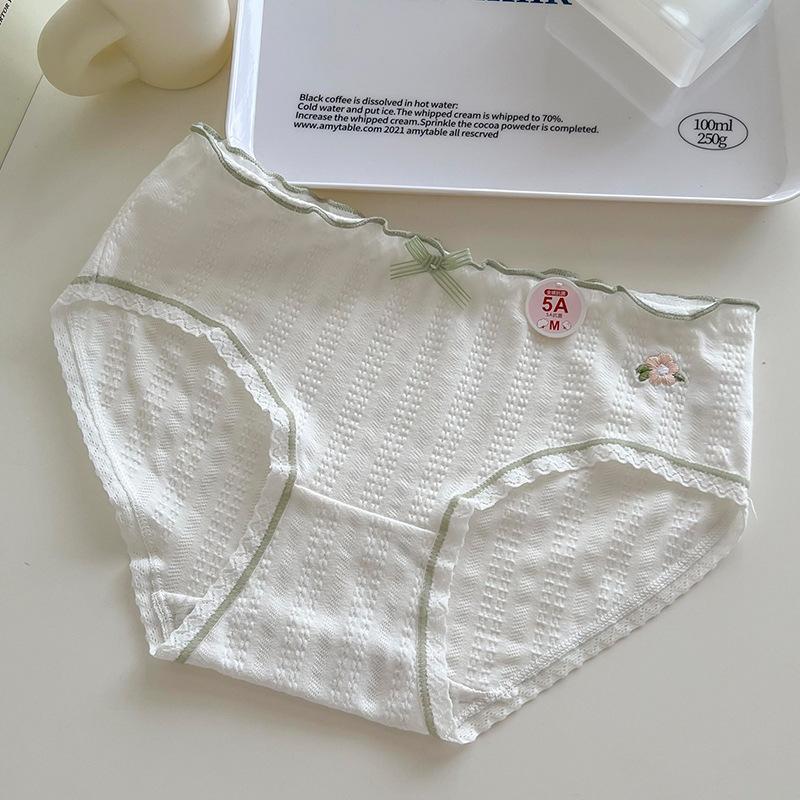 

Трусики в деревенском стиле с антибактериальными и дышащими свойствами, с завышенной талией и бедрами и милые студенческие трусики-треугольники для женщин XL