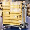 Folding Hand Truck with Wheels 110lbs Load-capacity Rustproof Corrosion Resistant Collapsible Trolly Portable Dolly