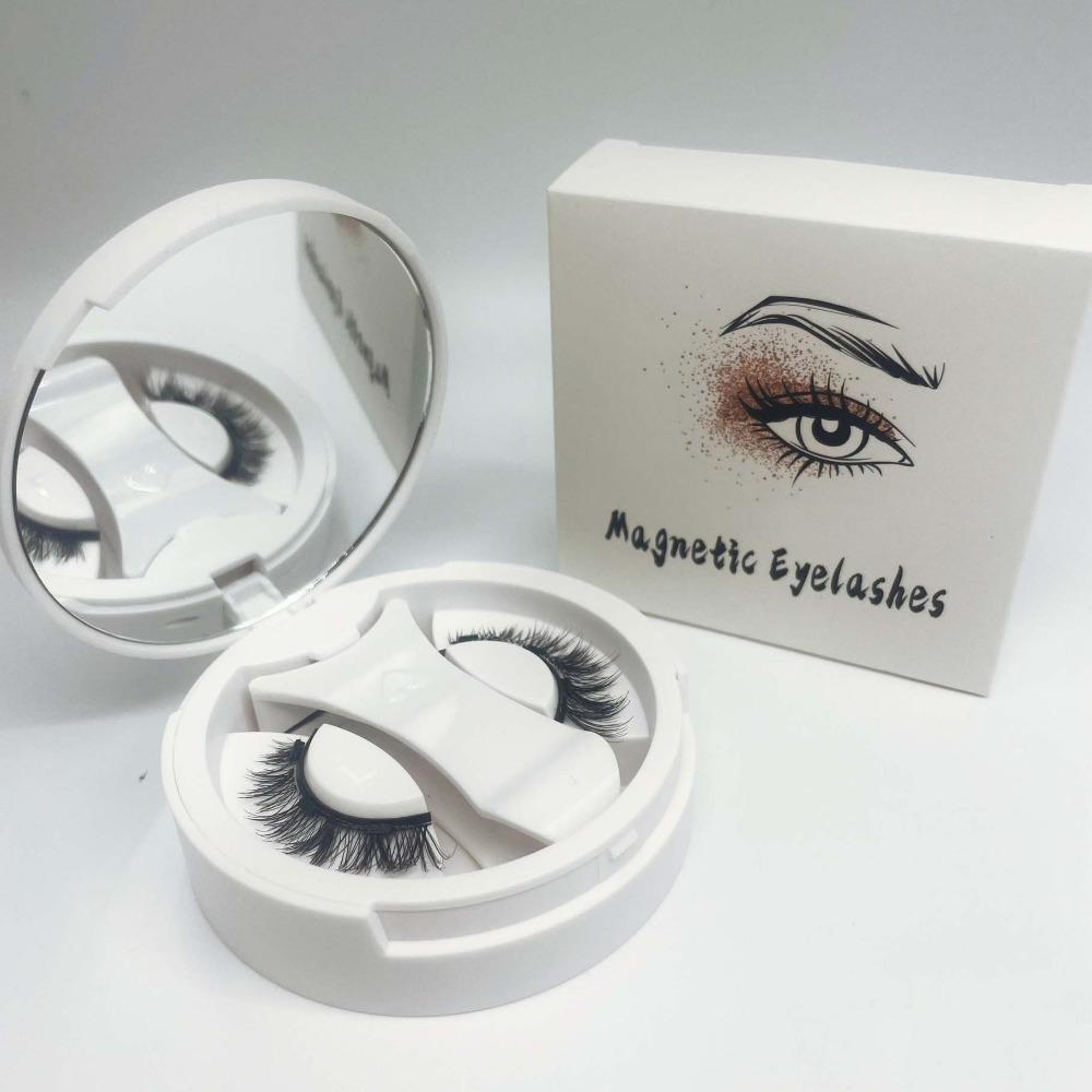 

Cat Eye Magnetic False Eyelashes Makeup False Eyelash Clusters Glue Free False Eyelashes Cosplay