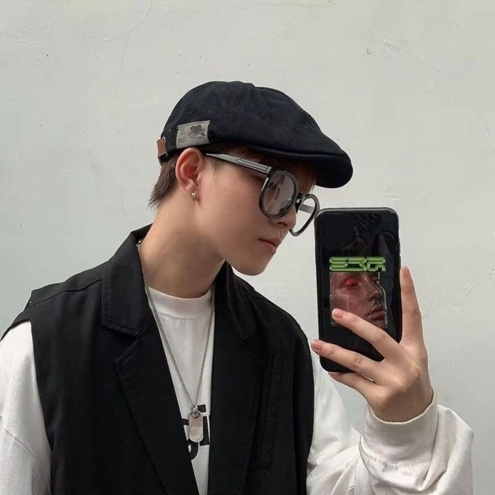 Retro Classic Berets Vintage Cap British Western Style Baseball Cap Men Berets Hat  Summer Autumn