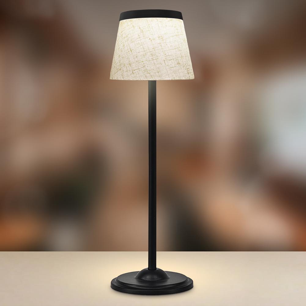 Rechargeable Table Lamps 1800mAh Battery Operated Desk Reading Lamp Touch Dimmable for Dining Room Bedroom
