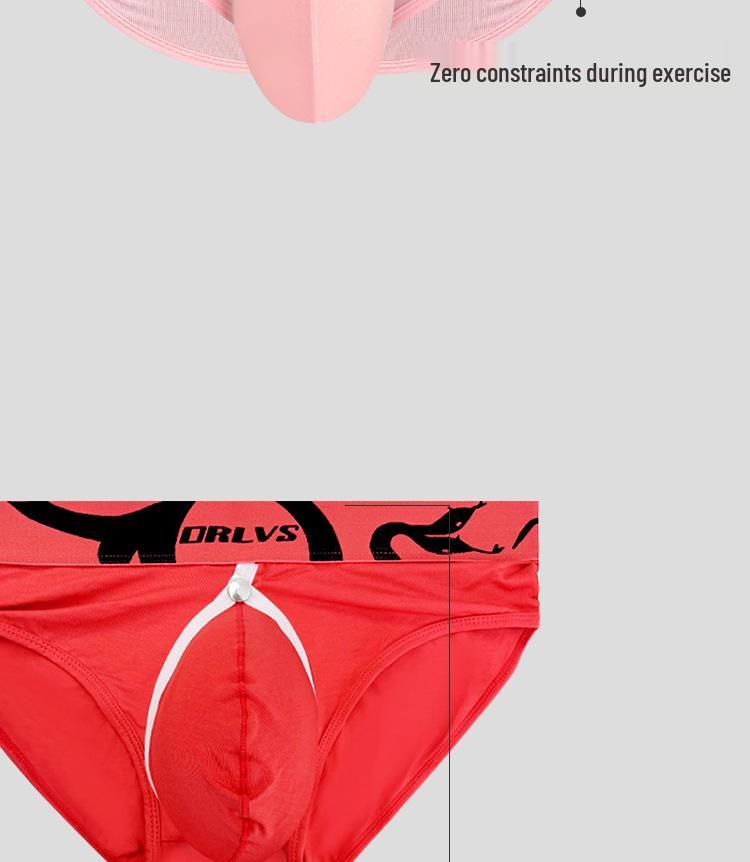 Seksowne męskie bezszwowe oddychające bokserki fitness z elastycznym wytłaczanym pasem