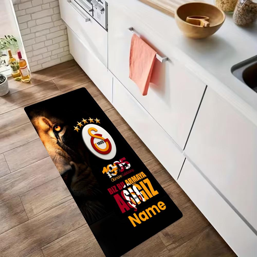 Galatasaray Pride Loyalty Customize Your Name Kitchen Rug Runner Rug Laundry Mat Hallway Entryway The Best Gift Choice