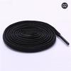 Fashion Multi Color Durable Non Fading Round Shoelace Black White Dirt Resistant Versatile Shoelaces Half Round Shoe Accessories