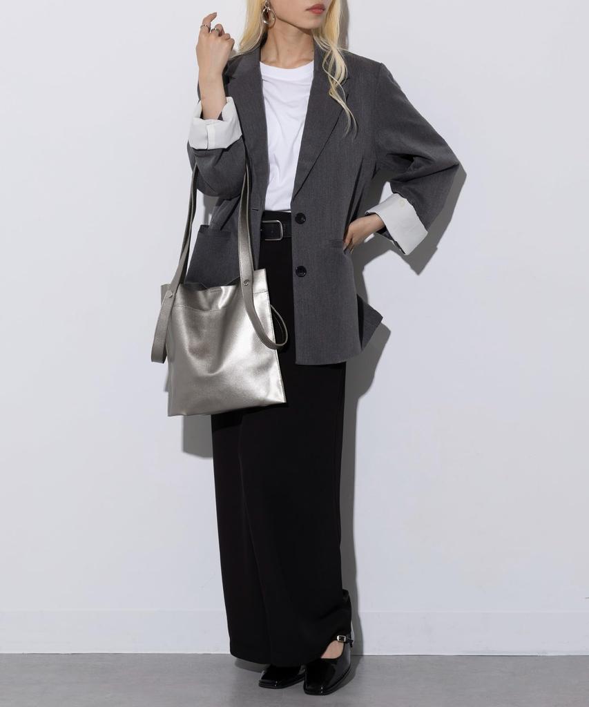 [SETUP7] [BEAURE] Cow Leather Tote Bag with 2 Handle Designs and Thin Gusset, B-22197 (Mini Size Special Order) 225500209 MULTIFREE