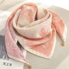 Chic Autumn/Winter Silk Scarf with Magnetic Golden Ball Clasp – Korean Style Neck Warmer