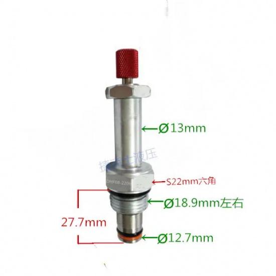 

DHF08-220H SV08-2NCP-M Normally Closed Solenoid Valve Pressure Maintenance Valve Unloading Valve Lifter Power Unit valve core