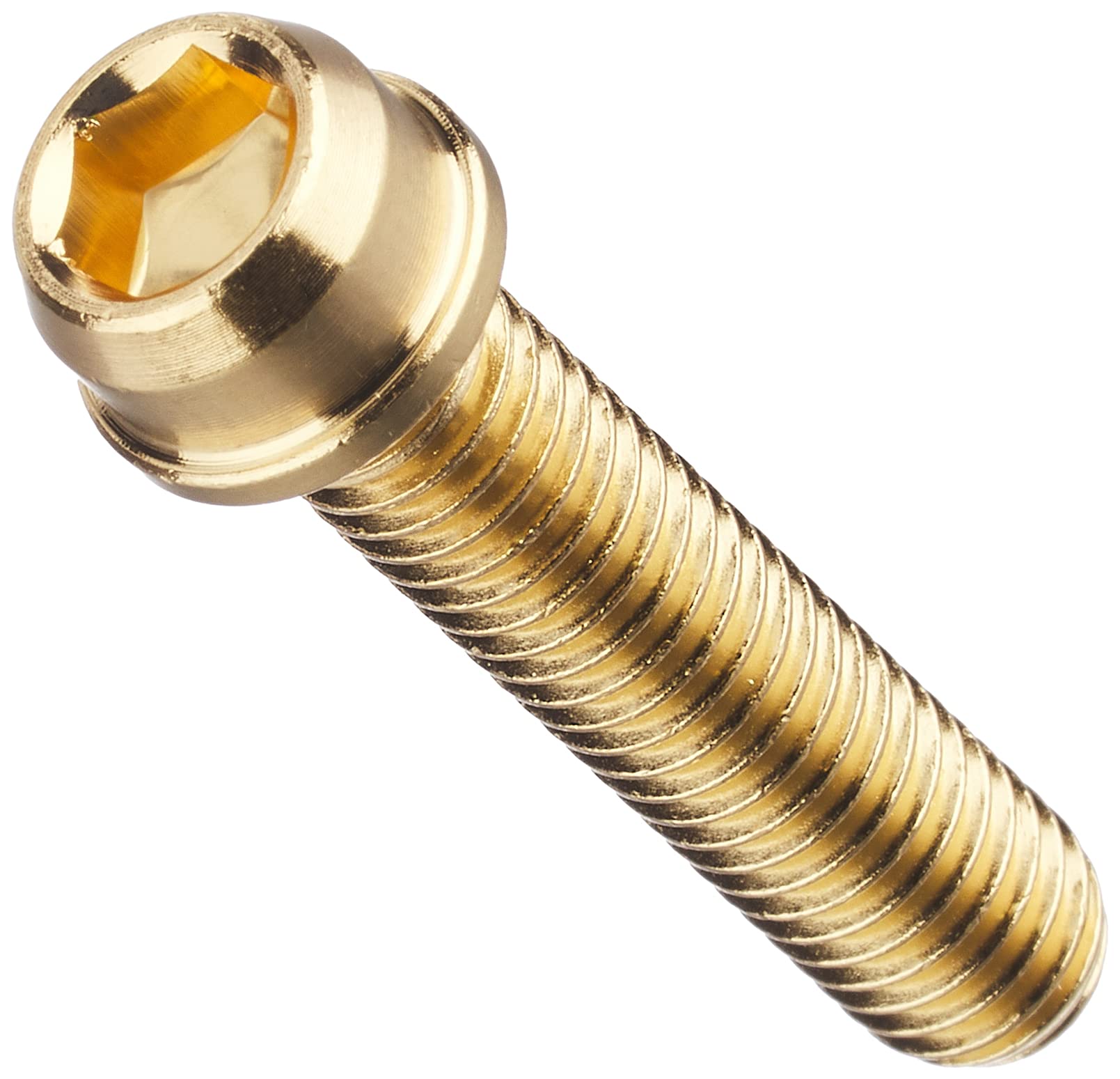 KITACO Vivid Bolt 24K Coating M6 x P1.0 x 28mm M6×P1.0×28mm