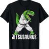 Jitsusaurus Lustiges Jiu-Jitsu Brasilianisches Ju-Jitsu Bjj Jungen Kinder T-Shirt